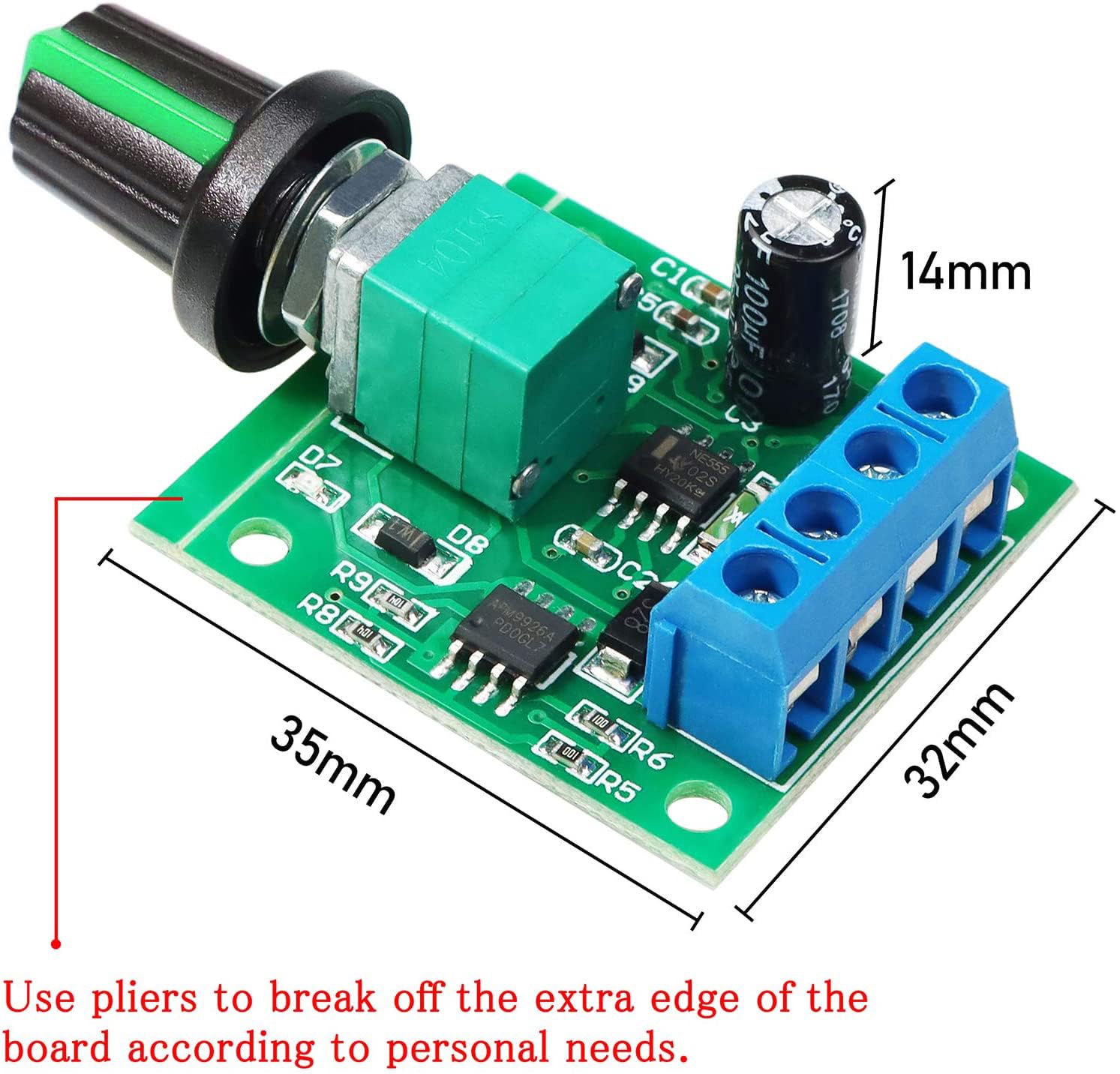 2PCS / 4PCS / 6PCS 1.8V 3V 5V  - Level Shifter 3.3V recension och pris