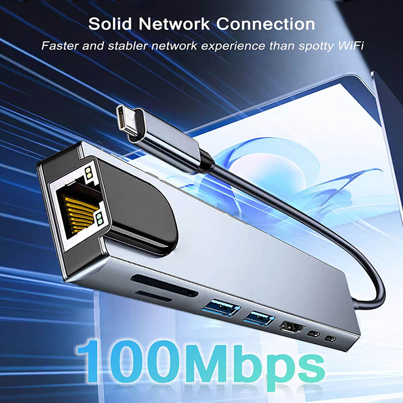 8 In 1 USB Type C Hub for MacB - Home Assistant Sd recension och pris