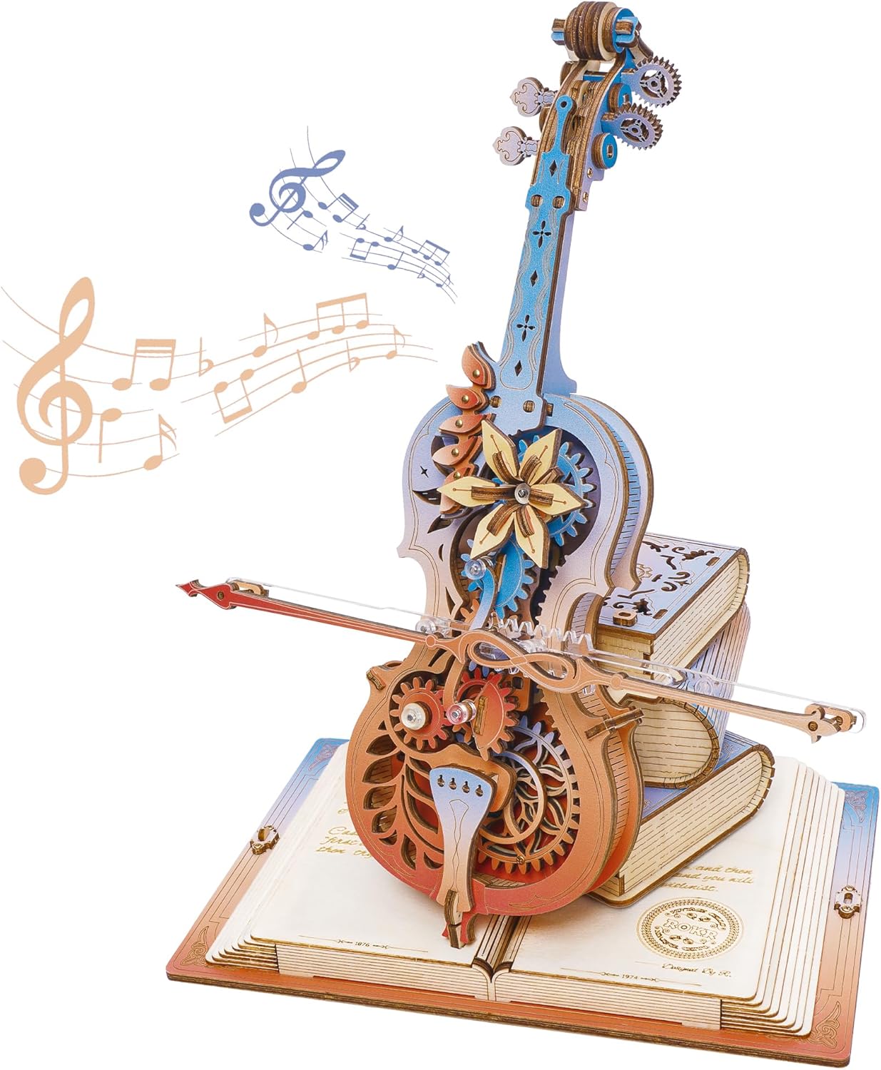 ROKR 3D Magic Cello - 3D Woode - Home Automation Diy recension och pris