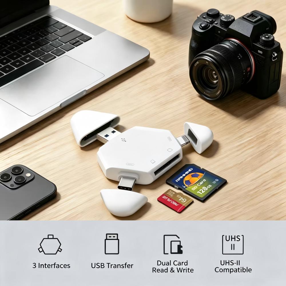 3 In 1 Memory Card Reader With - Home Assistant Sd recension och pris