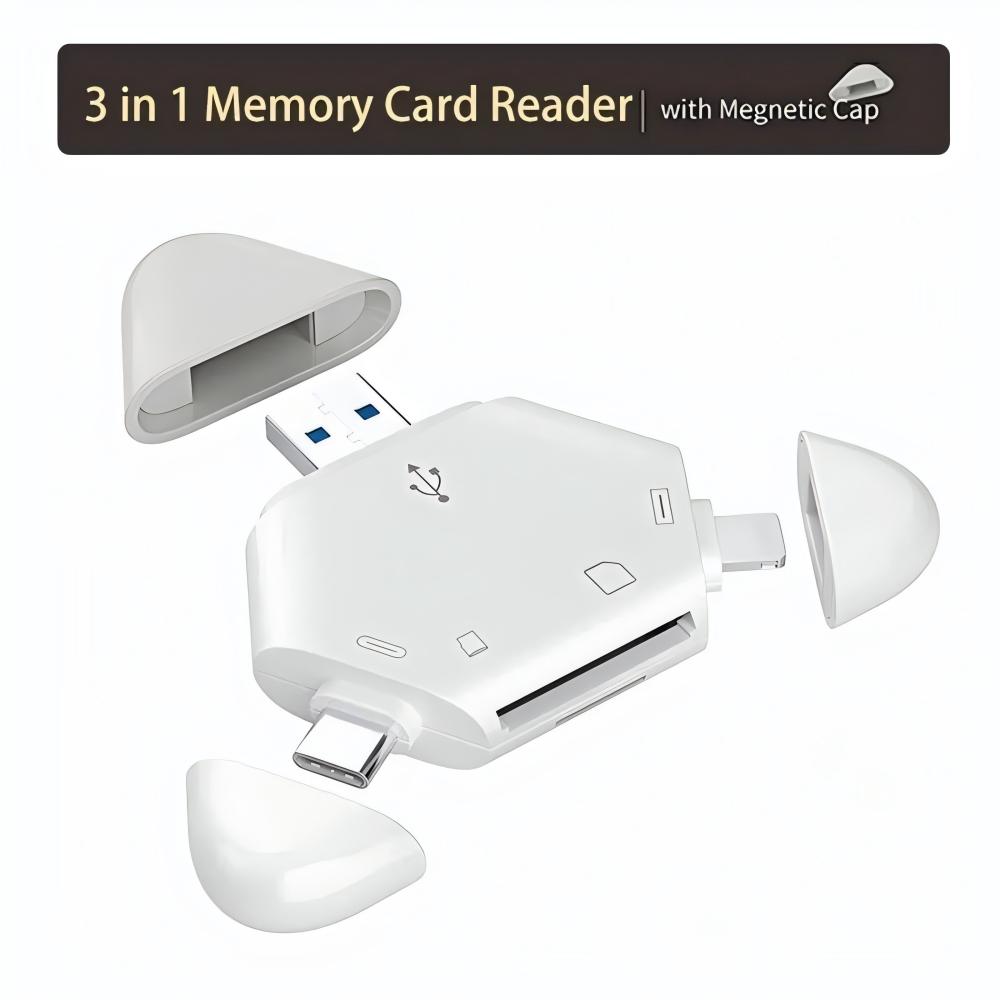 3 In 1 Memory Card Reader With - Home Assistant Sd recension och pris