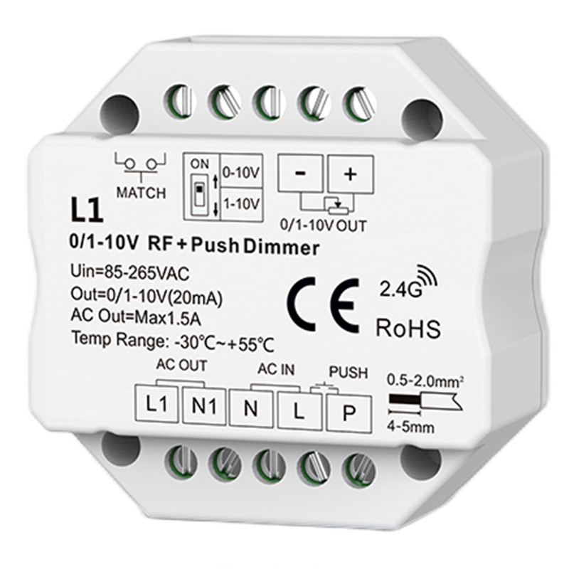 Skydance 0-10V LED Dimmer Push - Zigbee Coordinator Stick recension och pris